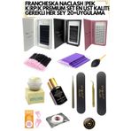 Francheska Naclash Rus Volume Kaşmir Ipek Kirpik Seti Premium Set En Ust Kalite Gerekli Her Sey