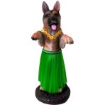 Franchise Figurine Company Hula Dog Dashboard Oyuncak Bebek Araba Aksesuarları Bobblehead Van Life ve Plaj Kreasyonları için | Alman Çoban Köpeği | Golden Retriever | Labrador Retriever