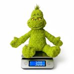 Franco Calm Dr. Seuss Grinch Ağırlıklı Sarılma Yastığı - 1,4 kg Yumuşak Peluş & Rahat Pilow Konfor için, (Resmi Lisanslı Ürün)