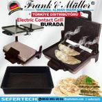 Frank & Müller Germany | Silex Versiyon Tepsili Electro Contact Grill | Pizza, Lahmacun ve Grill Makinesi