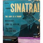 Frank Sinatra - The Lady İs A Tramp (1958) İngiltere Baskı 7" Ep Plak