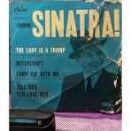 Frank Sinatra - The Lady Is A Tramp (1958) Orijinal İngiltere Baskı 7" Ep Plak