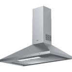 Franke 320.0528.016 FDL 9165 XS Inox Duvar Tipi Davlumbaz Krom Renkli 90 cm Güçlü Performans