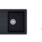 Franke Basis BFG 611-86 Nero Granit Evye