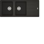 Franke Basis BFG 621 Nero Granit Evye
