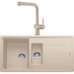 Franke Basis Bfg 651 Avena Granit Evye - Active Plus Doccia 2.0 Avena Batarya Set