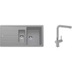 Franke Basis BFG 651 Stone Grey Granit Evye