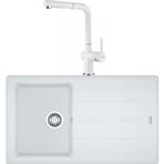 Franke BFG 611-86 ve Active Plus Doccia Granit Eviye