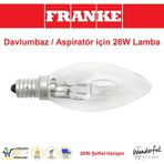 Franke Dominox Davlumbaz Aspiratör için 28W Lamba / Ampul / Işık