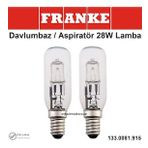 Franke Dominox Faber Davlumbaz Aspiratör 28W Lamba Ampul Işık