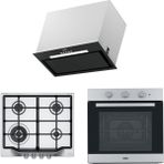 Franke Fbfe Bk Matt A52 Aspiratör Fhtl 604 3g Tc Xs C Ocak Fsl 82 H Xs Fırın Inox Ankastre Set