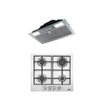 Franke Fbı 525 GR/500 Inox Aspiratör Fhnl 604 4g x E Inox Ocak Ankastre Set