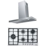 Franke FDF EG6 90 XS+FHNL 905 4G TC XS C Inox 2'li Ankastre Set