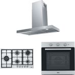 Franke FDF EG6 90 XS+FHNL 905 4G TC XS C+FSL 82 H XS Inox 3'lü Ankastre Set