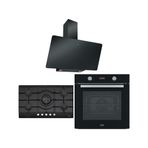 Franke Fpj 915 V Bk A Black Davlumbaz Fhng 905 4g Tc He Bk C Black Ocak Fsl 86 H Bk Black Fırın Ankastre Set