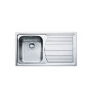Franke FRANKE LOGİCA LİNE LLX 611-86 SAĞ PARLAK EVİYE Gri