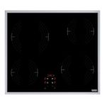FRANKE FRSM 604 C T XS Black Glass/Inox Elektrikli Seramik Cam Ocak