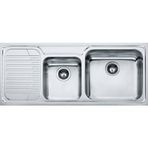 Franke Galassia GAX 621-116 İnox 2 Gözlü Sol Damlalıklı Çelik Evye