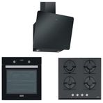 Franke Glass Linear Black Ankastre Set