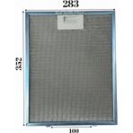 Franke İle Uyumlu K7010 İnox Davlumbaz Aspiratör Filtresi