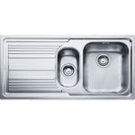 Franke Inox Mikro Keten Dokulu Logica Line Lll 651 1,5 Gözlü Sol Damlalıklı Eviye (101.0656.162)