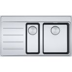 Franke Inox Mythos Myx 251-86 1,5 Gözlü Sol Damlalıklı Eviye (127.0629.266)