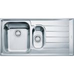Franke Neptun 1,5 Gözlü Çelik Eviye Net 651 Sağ Mikrodekorlu