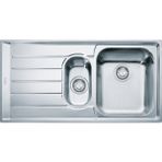 Franke Neptun NET 651 Sol Damlalıklı Mikrodekorlu Paslanmaz Çelik Eviye