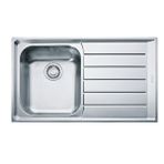 Franke Neptun Nex 611 Inox Sağ damlalıklı Eviye 101.0656.165 Gri