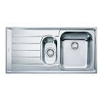 Franke Neptun - Nex 651 Paslanmaz Çelik Eviyeler Sol 101.0656.168 Gri