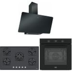 Franke Siyah Airfry Ankastre Set (Fma 97 P As Tbk - Franke Fhns 905 4g Tc Bk C - Franke Fpj 915 V Bk A / 900)