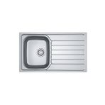 Franke Spark SKX 611 Inox Tezgah Üstü Sağ Damlalıklı Paslanmaz Çelik Eviye