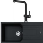 Franke Urban Ubg 611-100 Nero Granit Eviye-Active Plus Doccia Batarya Seti