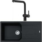 Franke Urban Ubg 611-100 Nero Granit Eviye-Active Plus Doccia Batarya Seti