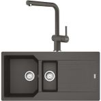Franke Urban Ubg 651-100 Slate Grey Granit Evye Active Plus Doccia Batarya Set