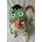 Frankenstein Bere Halloween Örgü Kedi Köpek Şapkası Evcil Hayvan Şapkası Pet Aksesuarları