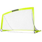 Franklin Sports Unisex Yetişkin Black Hawk Futbol Kalesi, Optik Sarı, 9' x 5'6"
