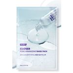 FRANKLY Closer - Pirinç Özü, Peptit ve Kolajen İçeren Gözenek Sıkılaştırıcı Kağıt Maske