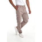 Frankness Jeans Pacos Kargo Pantolon Rahat Kesim Erkek Kargo Pantolon - 40 - Koyu Bej