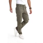 Frankness Jeans Pacos Kargo Pantolon Rahat Kesim Erkek Kargo Pantolon - Yeşil - 34