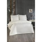 Fransız Dantelli Serap Çeyizlik Nevresim Takımı Krem - 200 x 220 cm