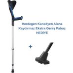 Fransız Herdegen Advance Koltuk Değneği / Kanedyen (1 Adet) - Mavi