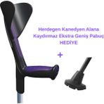 Fransız Herdegen Advance Koltuk Değneği / Kanedyen (1 Adet) - Mor