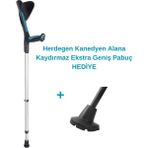 Fransız Herdegen Advance Koltuk Değneği / Kanedyen (1 Adet) - Turkuaz