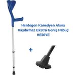 Fransız Herdegen Evolution & Fun Koltuk Değneği / Kanedyen (1 Adet) - Mavi