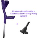 Fransız Herdegen Evolution & Fun Koltuk Değneği / Kanedyen (1 Adet) - Mor