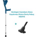 Fransız Herdegen Evolution & Fun Koltuk Değneği / Kanedyen (1 Adet) - Turkuaz
