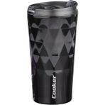 Frapan Home By Cooker 350 ml Termos Bardak Paslanmaz Çelik Termos Çift Katmanlı El Termosu Mug Çay Kahve Termosu - Siyah