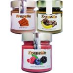 Frapella Muzlu Fındık Kreması, Bisküvi Kreması, Orman Meyvesi Kreması, 3 Adet x 220 Gr - 660 gr