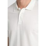 Frappoli 2739 Arven Erkek Beyaz %100 Pamuk Pike Kumaş Slim Fit Polo Yaka Tişört - XL